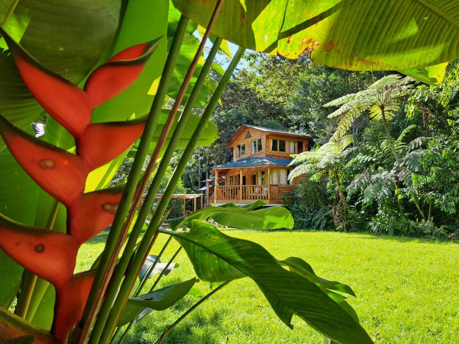 Villa Refugio De Orquideas Oxapampa Exterior foto